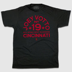 Joey Votto Cincinnati Reds Men's Red Branded Base Runner Tri-Blend Long  Sleeve T-Shirt 