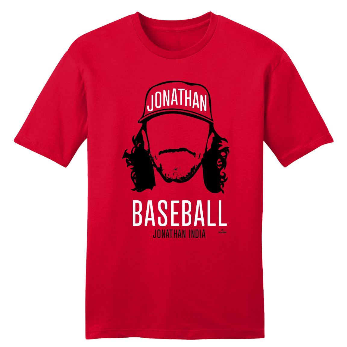 Number and Portrait Jonathan India Cincinnati MLBPA T-Shirt