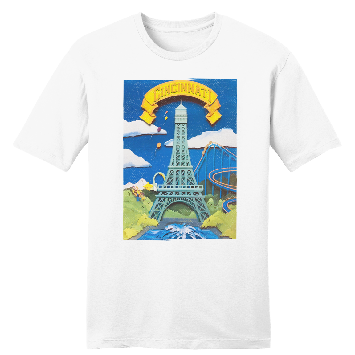 The Eiffel Tower Cincinnati tee