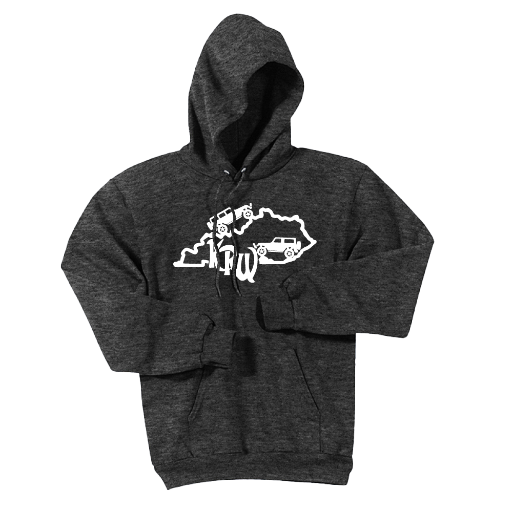 Kentucky Rebel Wranglers White Logo Sweatshirts - Cincy Shirts