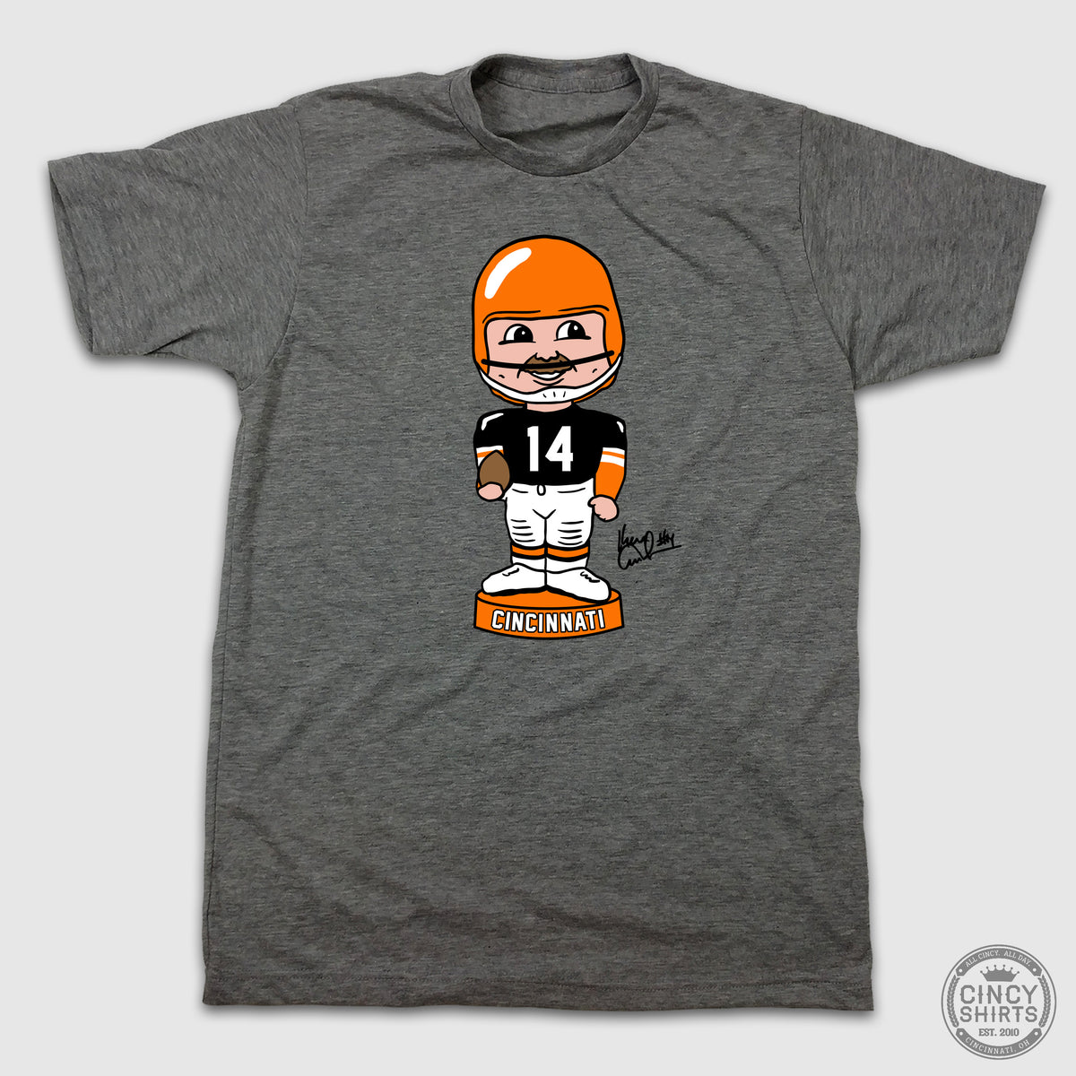 Ken Anderson Bobblehead - Cincy Shirts