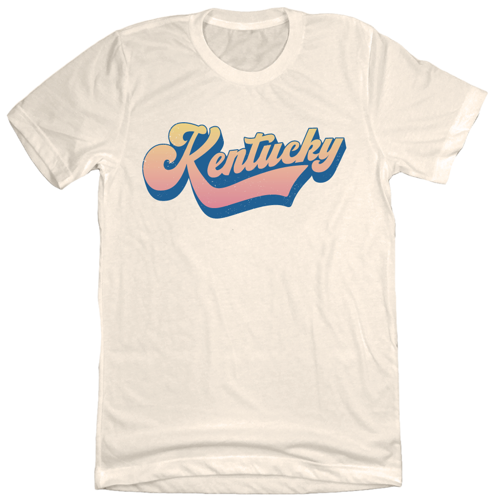 Kentucky Retro Script T-shirt