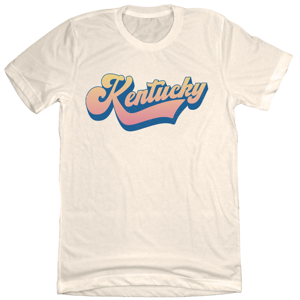 Kentucky Retro Script T-shirt