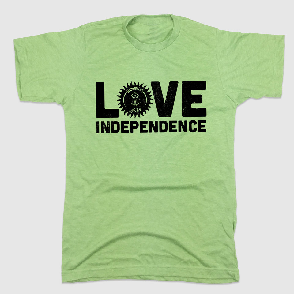 Love Independence - Madison Pike Yoga - Cincy Shirts