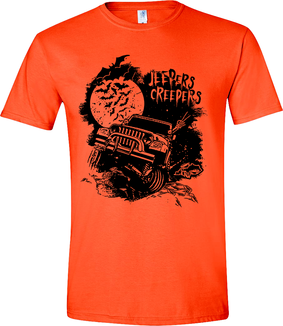 KRW Jeepers Creepers Black Ink - Cincy Shirts