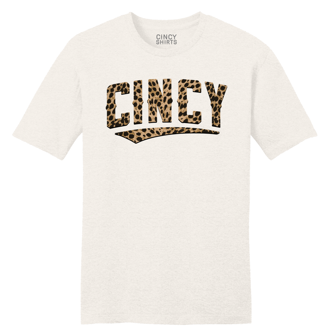 Leopard Print CINCY Swoop - Cincy Shirts