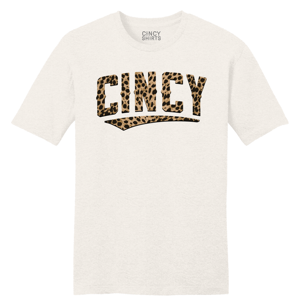 Leopard Print CINCY Swoop - Cincy Shirts