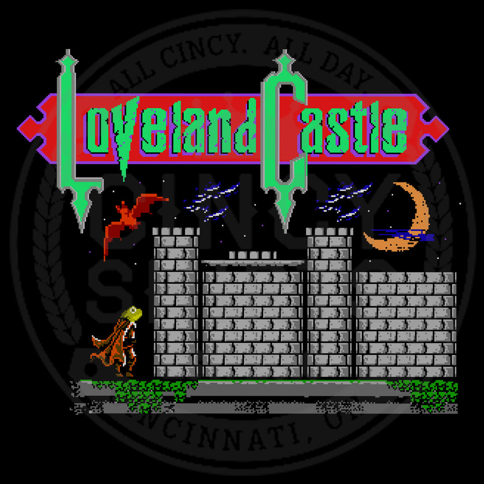 Loveland Castle Video Game - Cincy Shirts