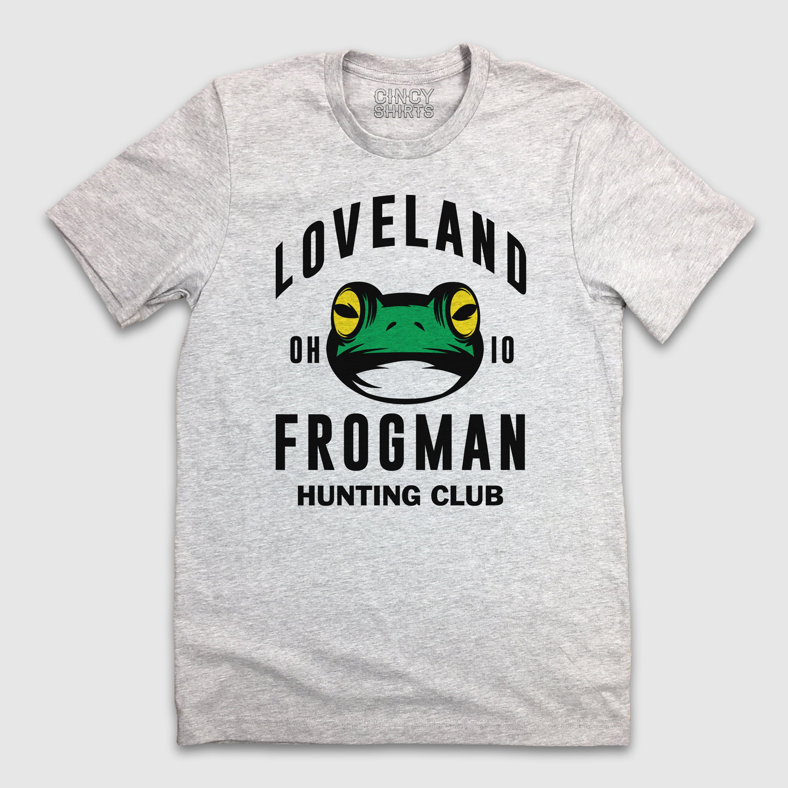 The Loveland Frogman Hunting Club Apparel | Cincy Shirts