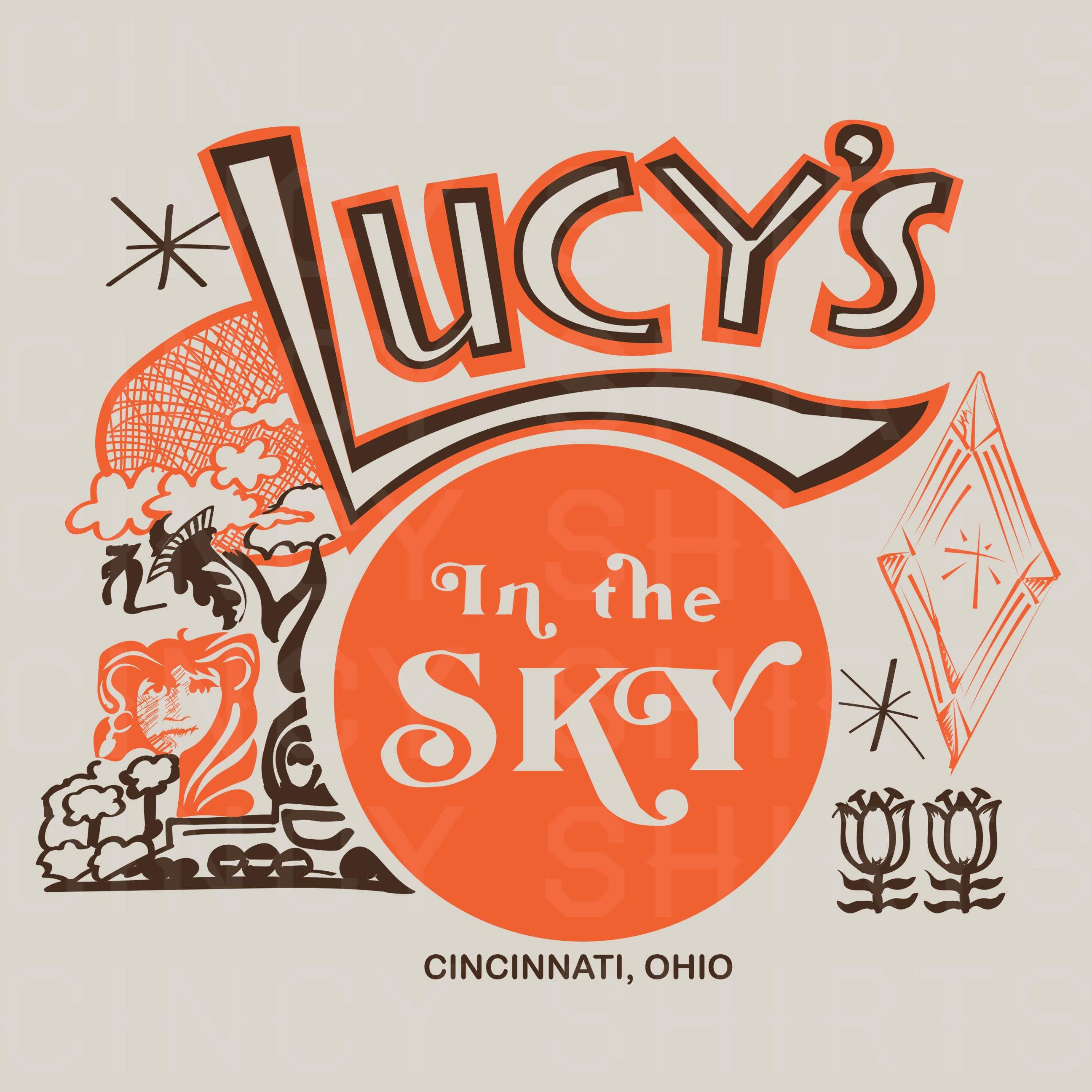 Lucy's in the Sky - Cincy Shirts
