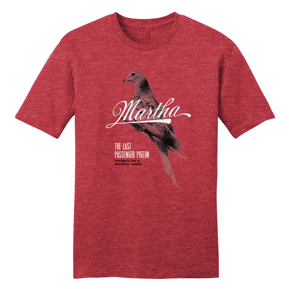 Martha, The Last Passenger Pigeon - Cincy Shirts