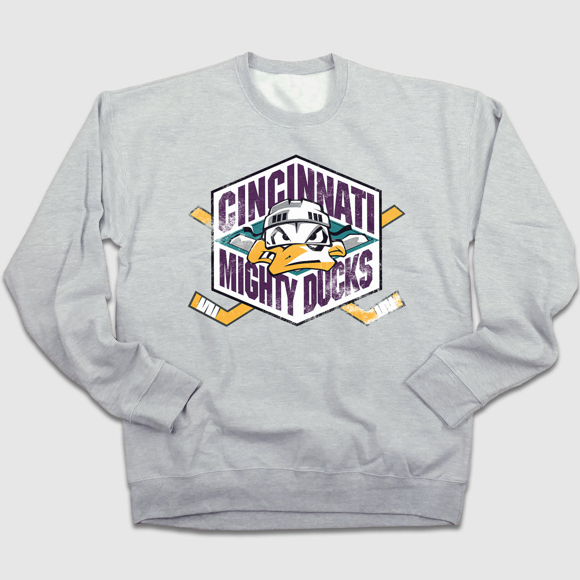 Mighty Ducks Crewneck Sweatshirt - Cincy Shirts