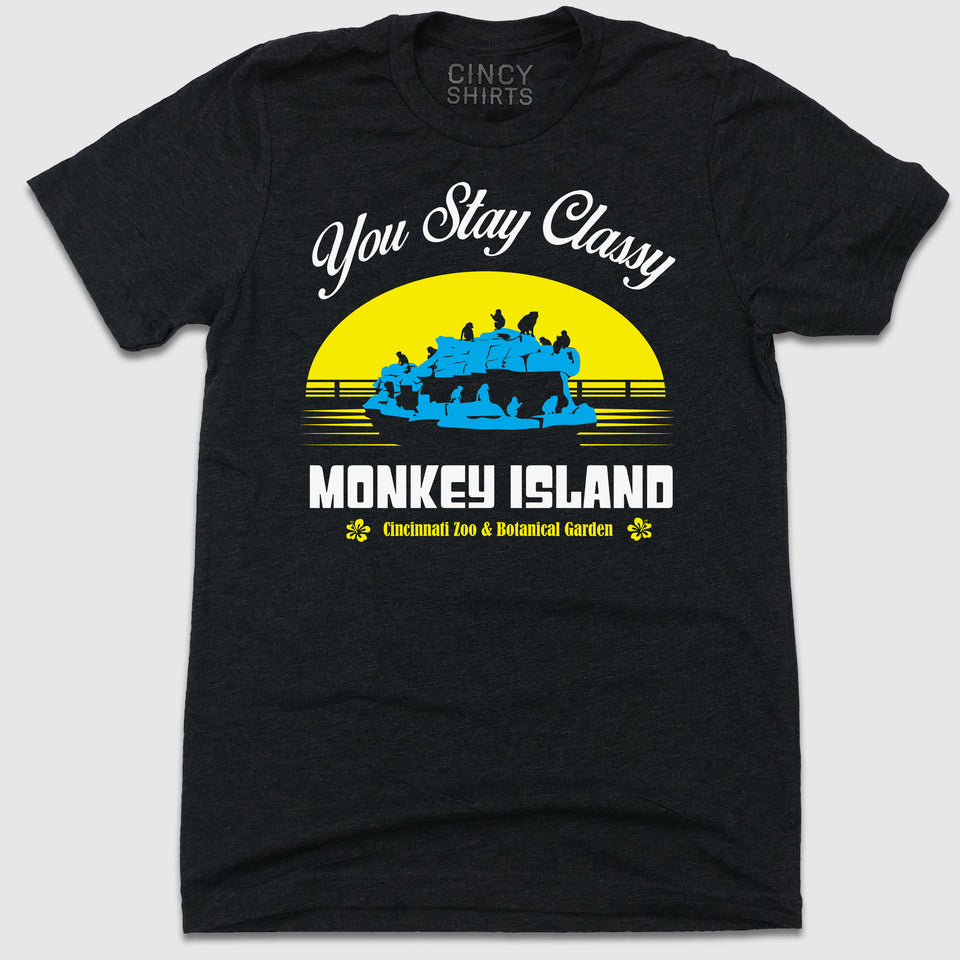 Stay Classy Monkey Island - Cincy Shirts