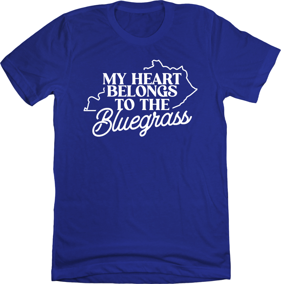 My Heart Belongs to the Bluegrass - Cincy Shirts