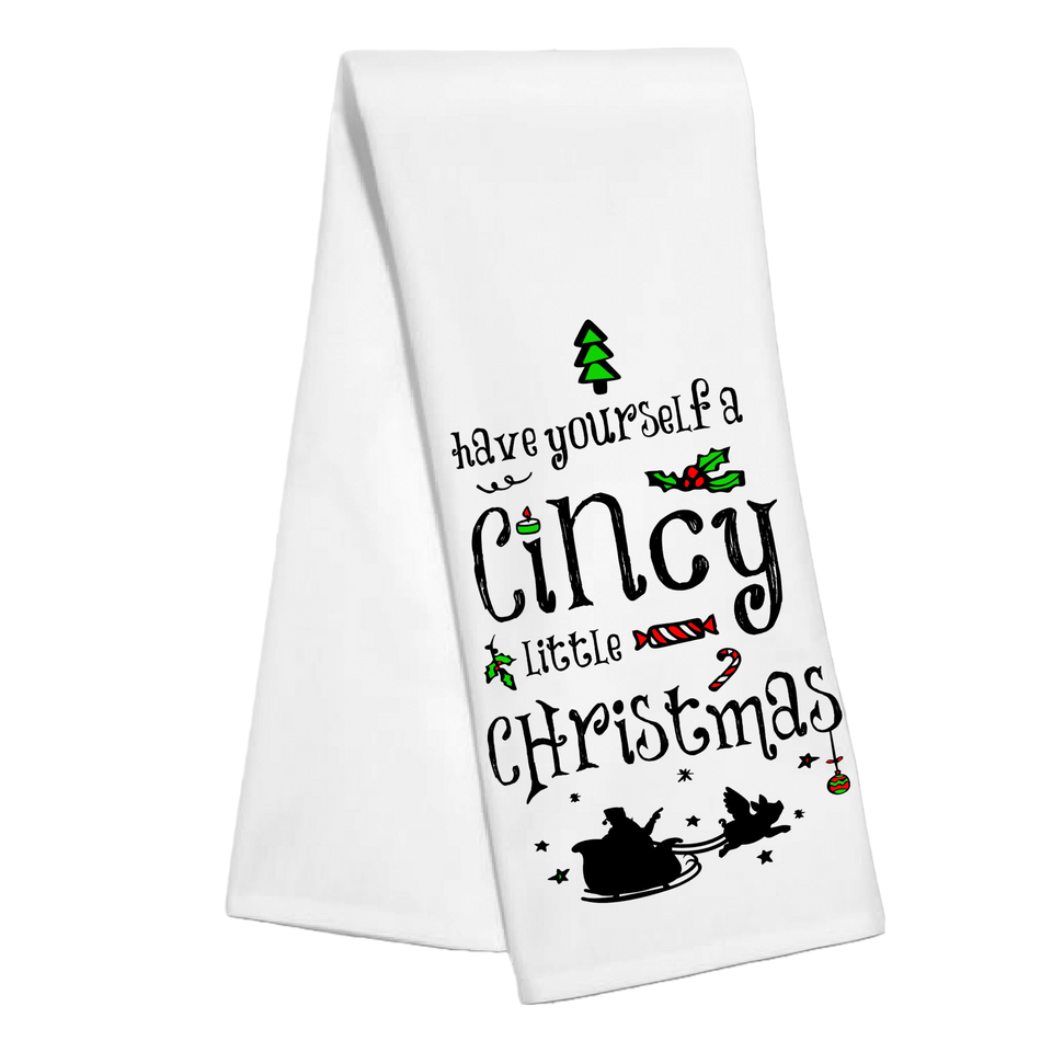 Cincinnati Tea Towel - Cincy Shirts