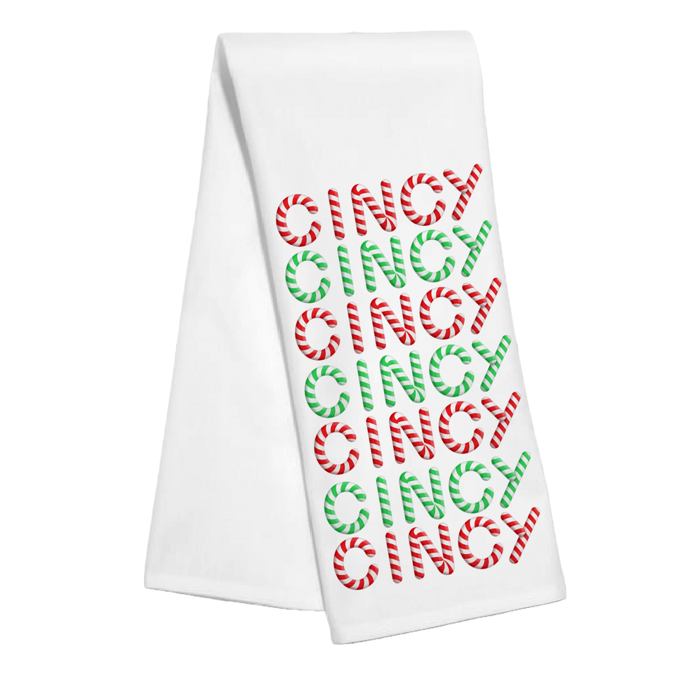 Cincinnati Tea Towel - Cincy Shirts