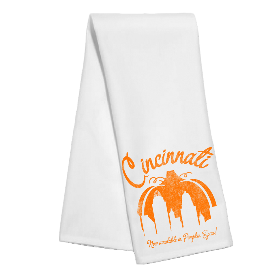 Cincinnati Tea Towel - Cincy Shirts