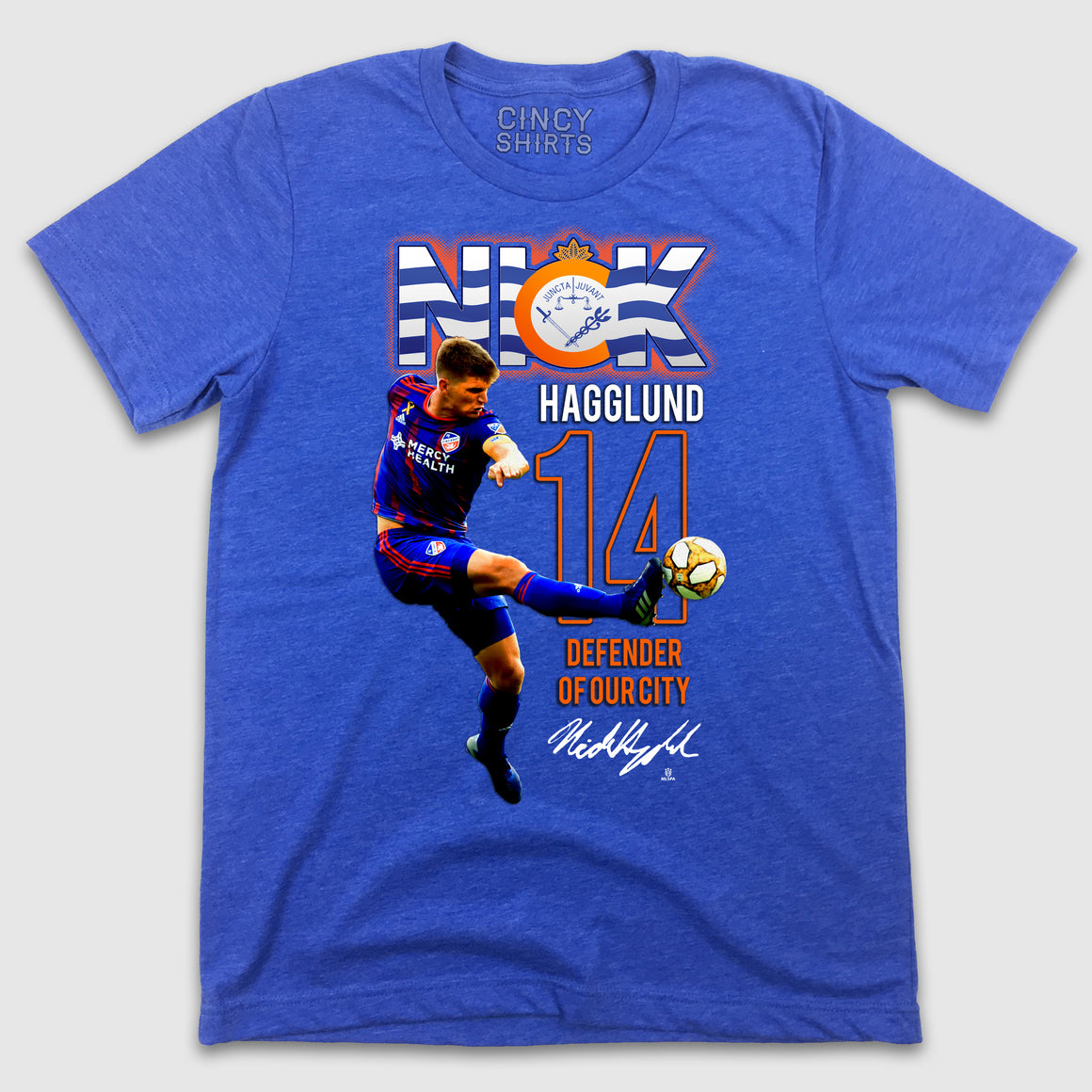 Official Nick Hagglund MLSPA Spotlight Tee - Cincy Shirts