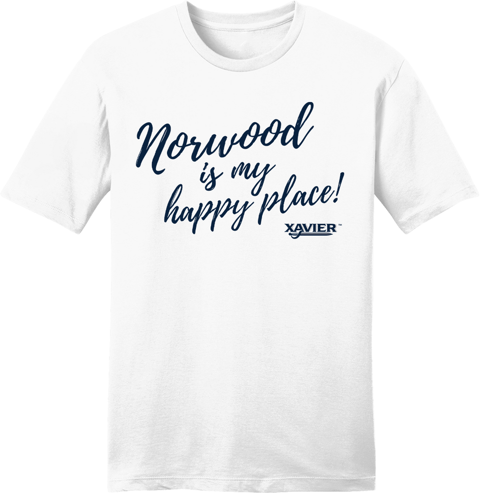 Norwood is my Happy Place Xavier - Cincy Shirts