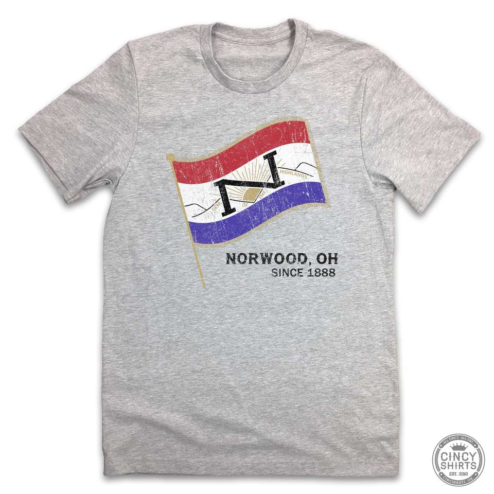 Norwood, OH Flag - Cincy Shirts