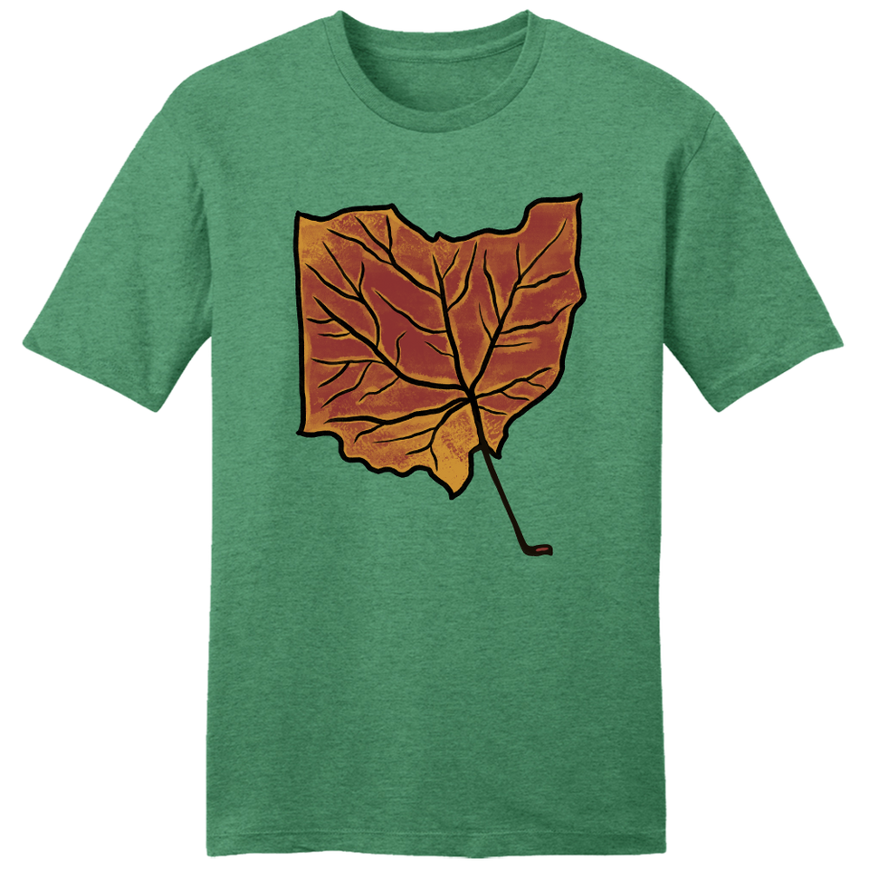 Fall Leaf Ohio - Cincy Shirts