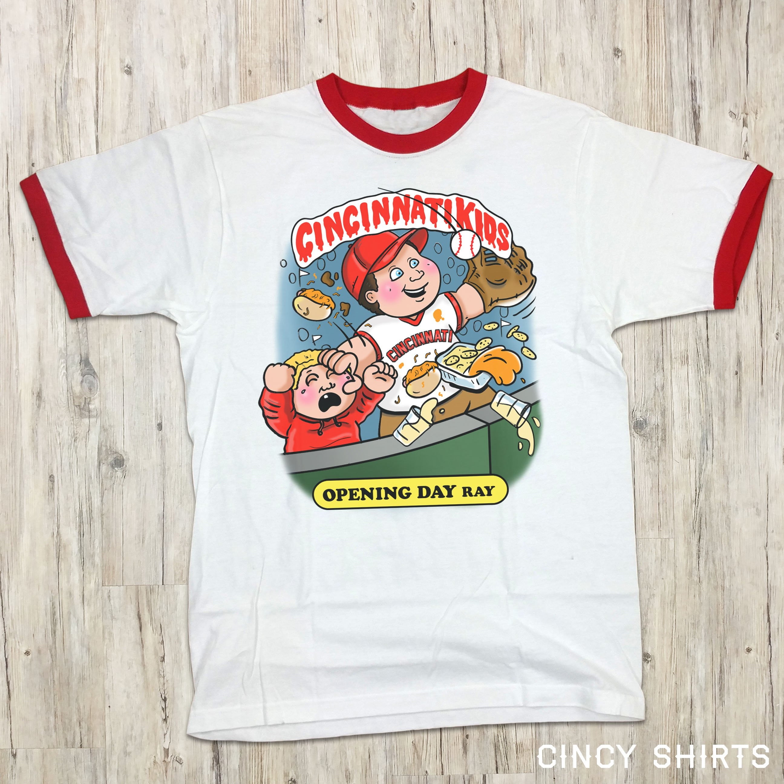 Cincinnati Kids - Opening Day Ray - Cincy Shirts