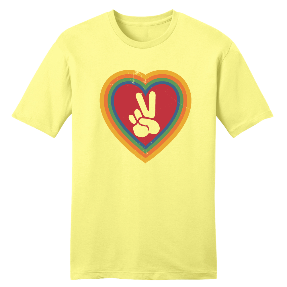 Peace Heart - Cincy Shirts