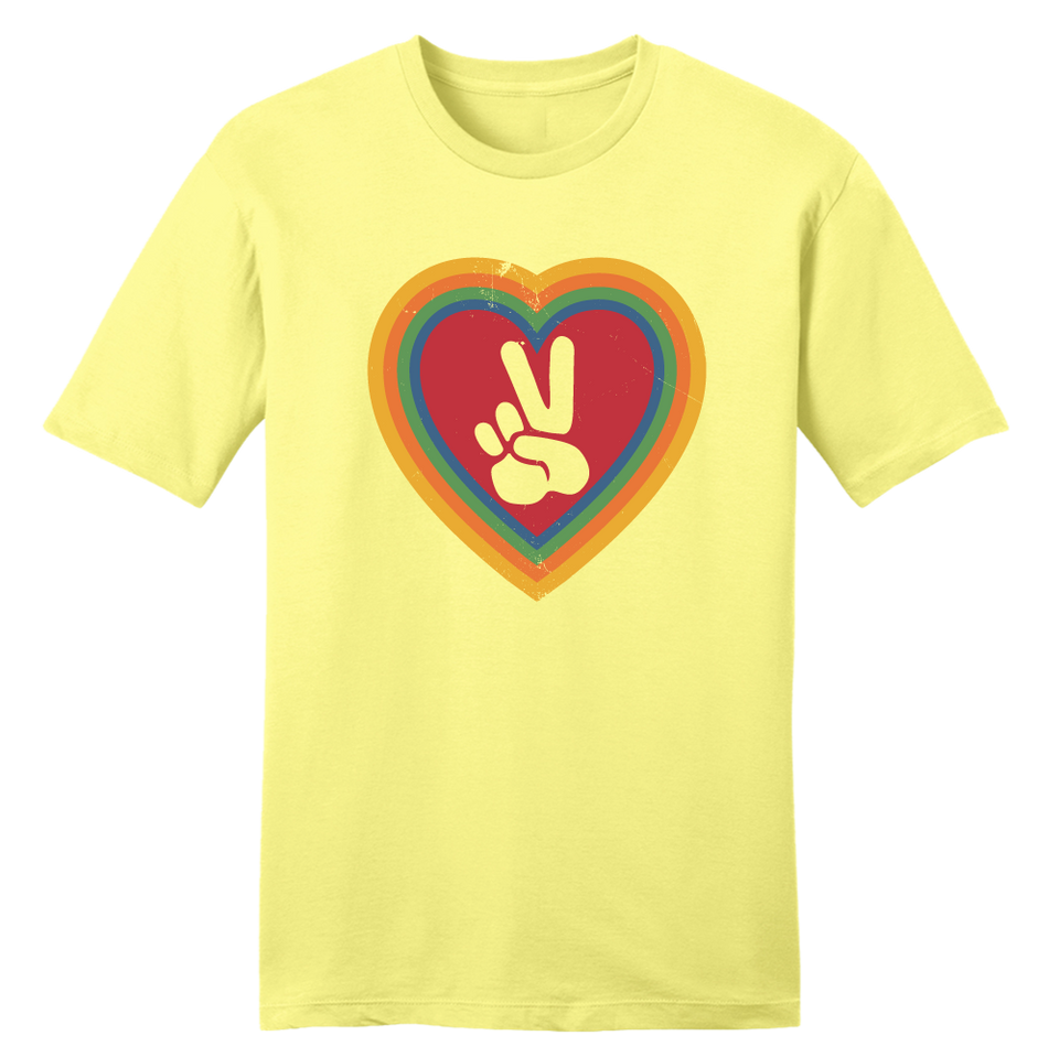 Peace Heart - Cincy Shirts