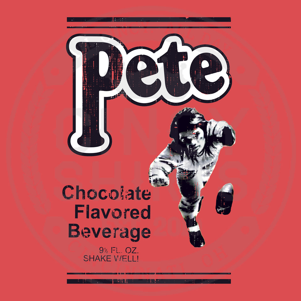 Pete Rose Chocolate Drink - Cincy Shirts