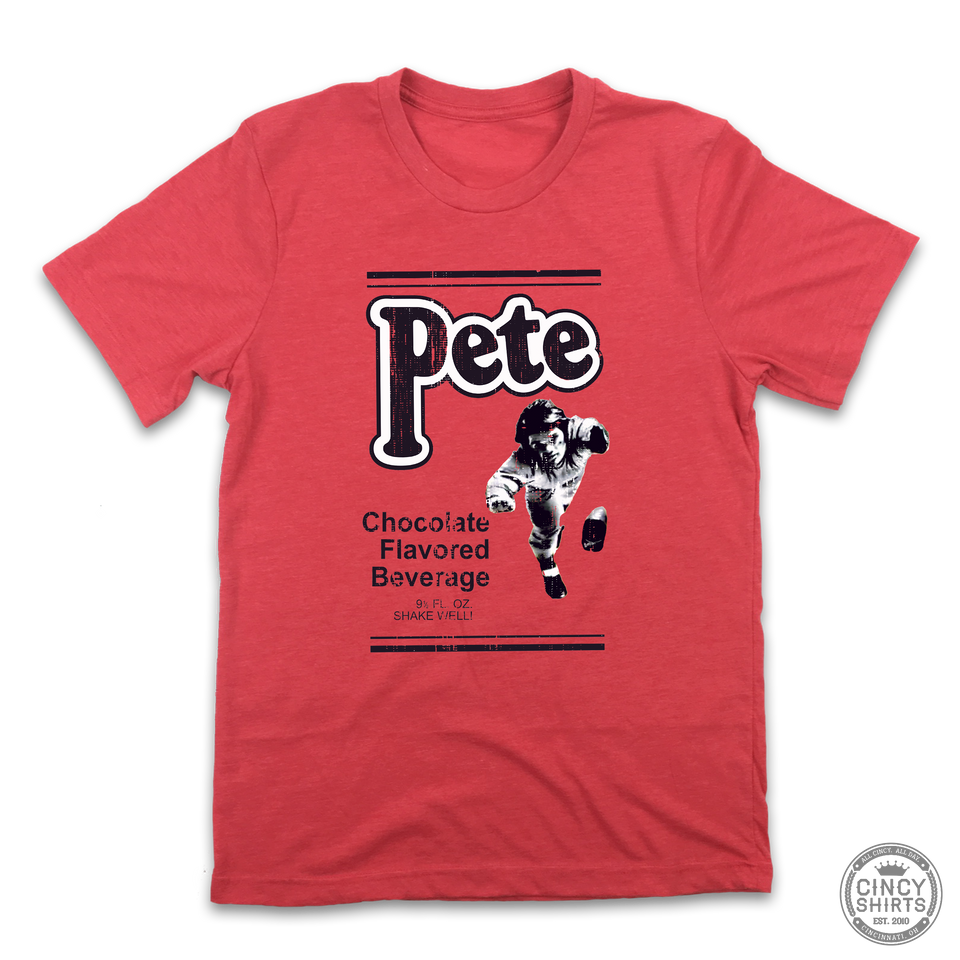 Pete Rose Chocolate Drink - Cincy Shirts