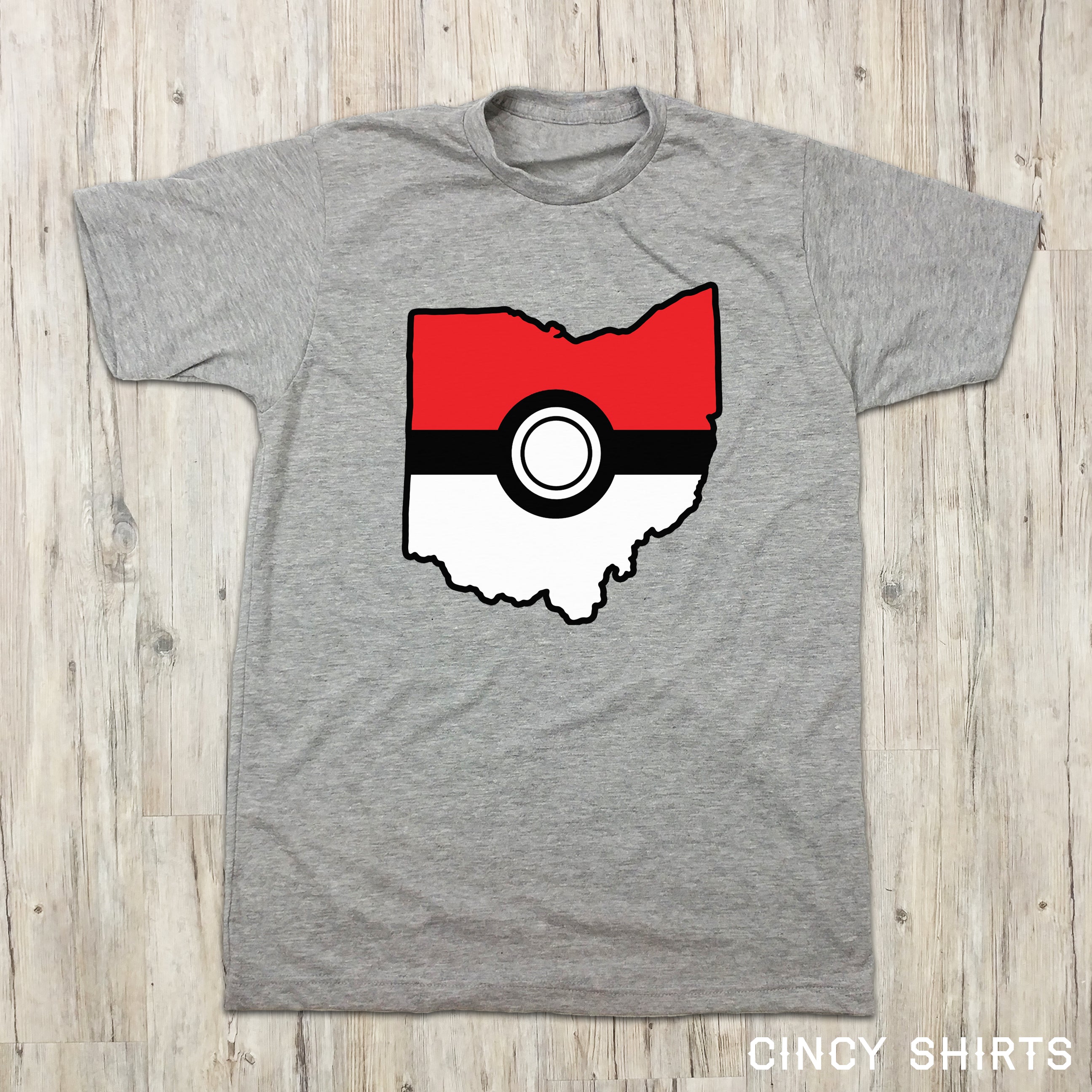 Pokeball Ohio - Cincy Shirts