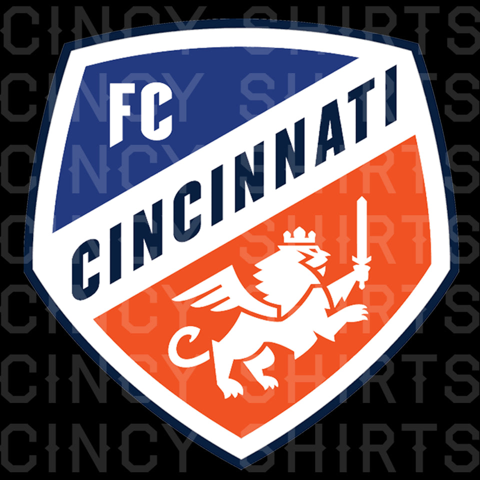 FC Cincinnati Primary Shield Logo - Cincy Shirts