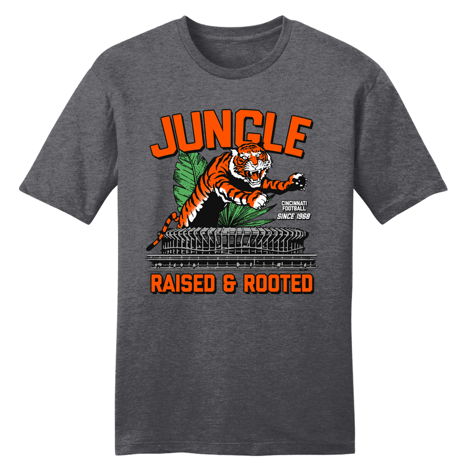 Raised & Rooted - Cincinnati Football - Cincy Shirts