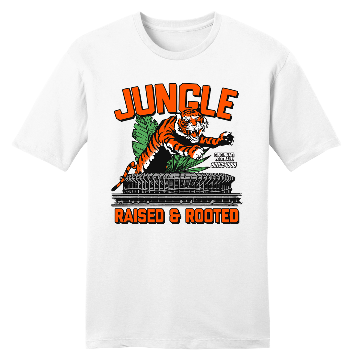 Raised & Rooted - Cincinnati Football - Cincy Shirts