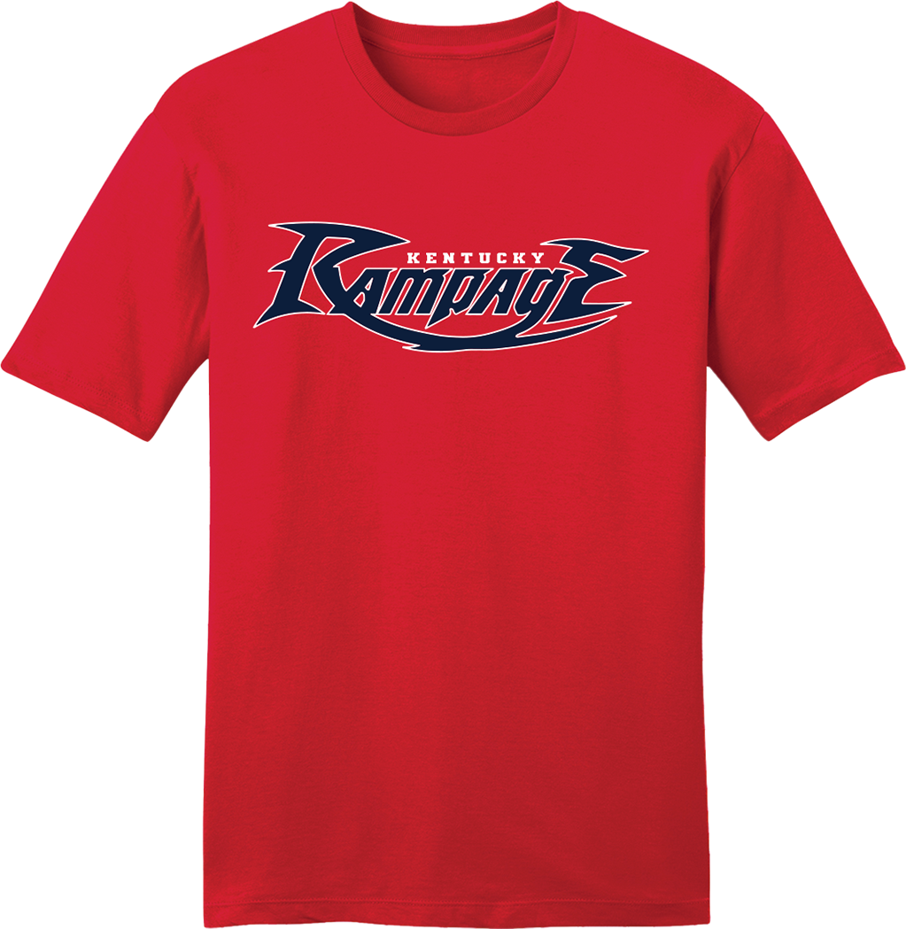 Kentucky Rampage Blue Curved Logo - Cincy Shirts