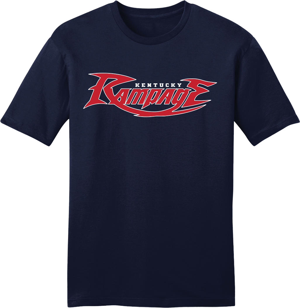 Kentucky Rampage Red Curved Logo - Cincy Shirts