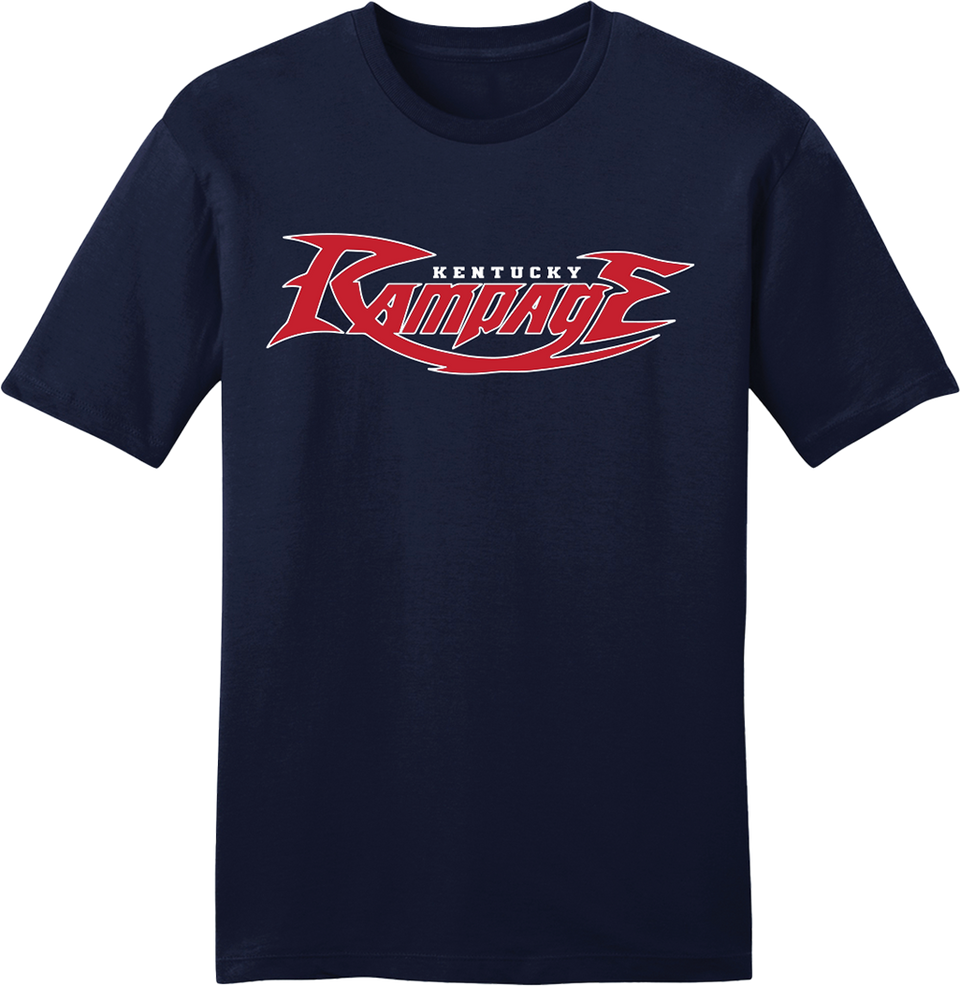 Kentucky Rampage Red Curved Logo - Cincy Shirts