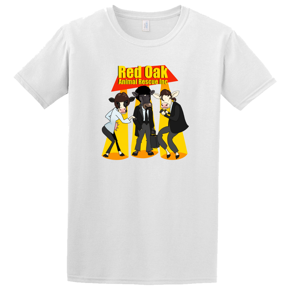Red Oak Animal Rescue Cow Folk Fundraiser Tee - Cincy Shirts