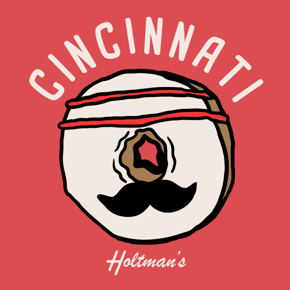 Holtman's Baseball Donut - Adult & Youth Sizes - Cincy Shirts