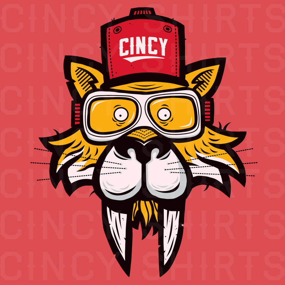 Sabotooth Tiger - Youth Sizes - Cincy Shirts