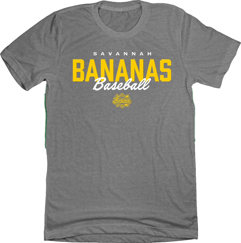 Savannah Bananas Text Banana Ball - Cincy Shirts