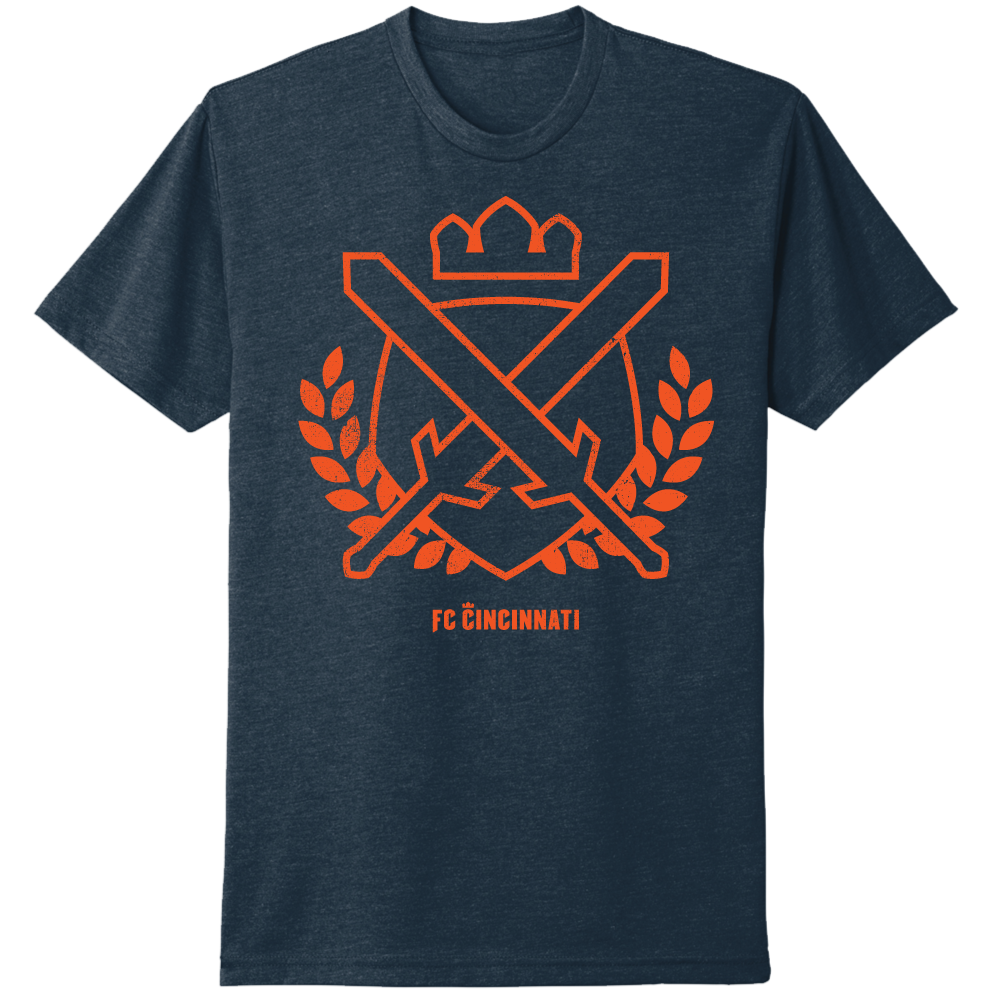 FC Cincinnati Sword Crown and Branches - Cincy Shirts