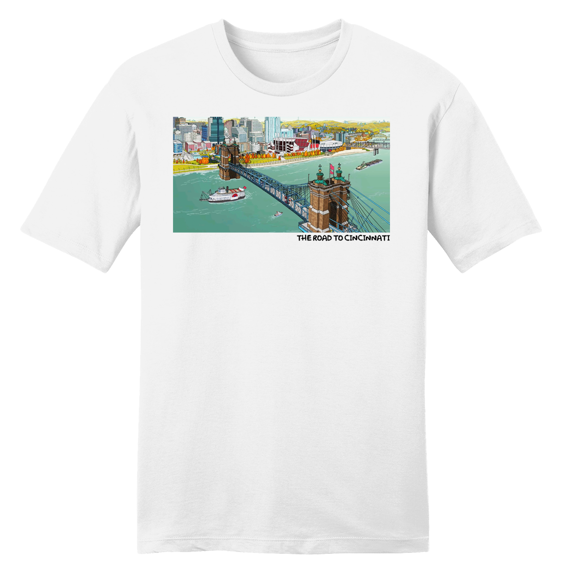 Simpsonati - The Road to Cincinnati - Cincy Shirts