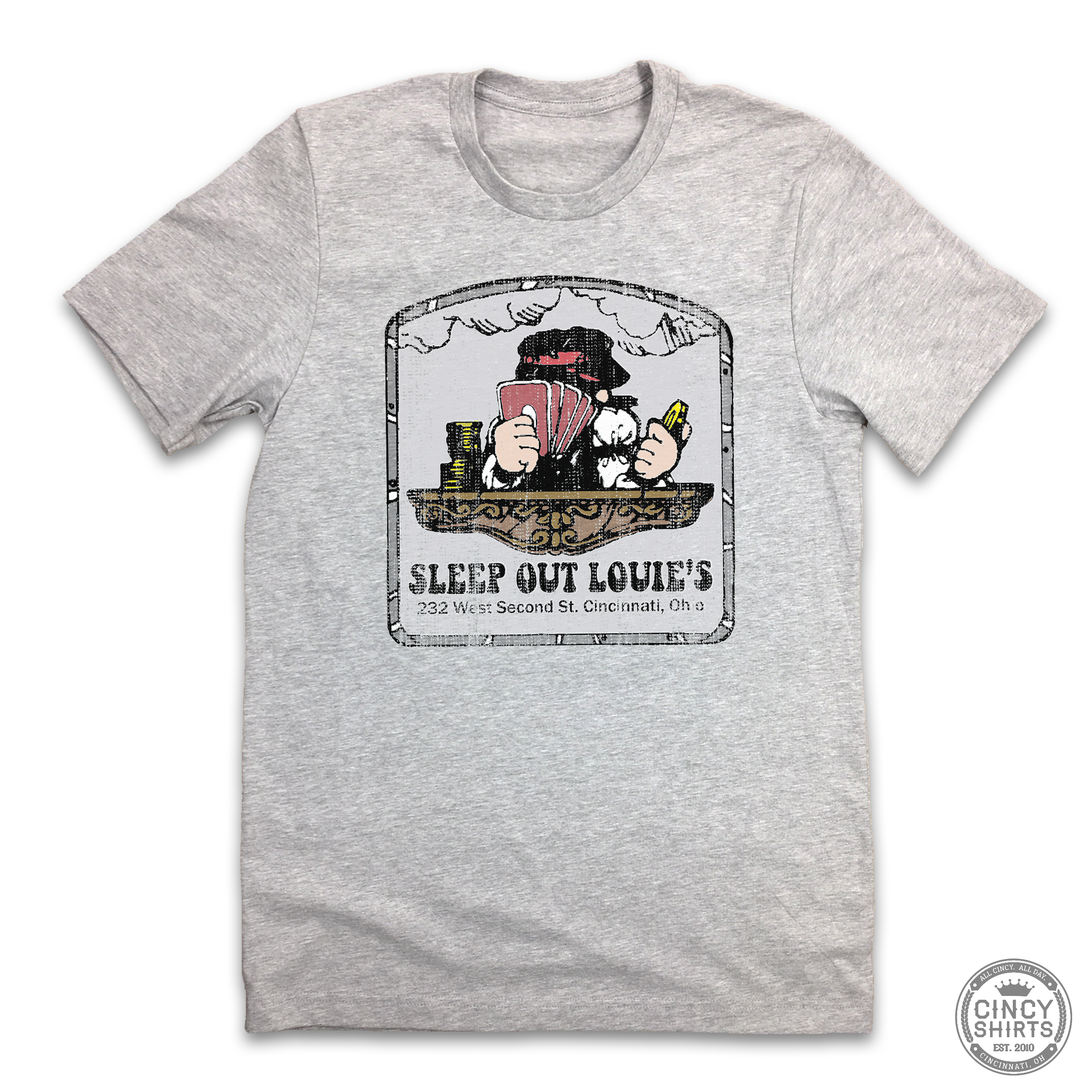 Sleep Out Louie's - Unisex T-Shirt - Cincy Shirts