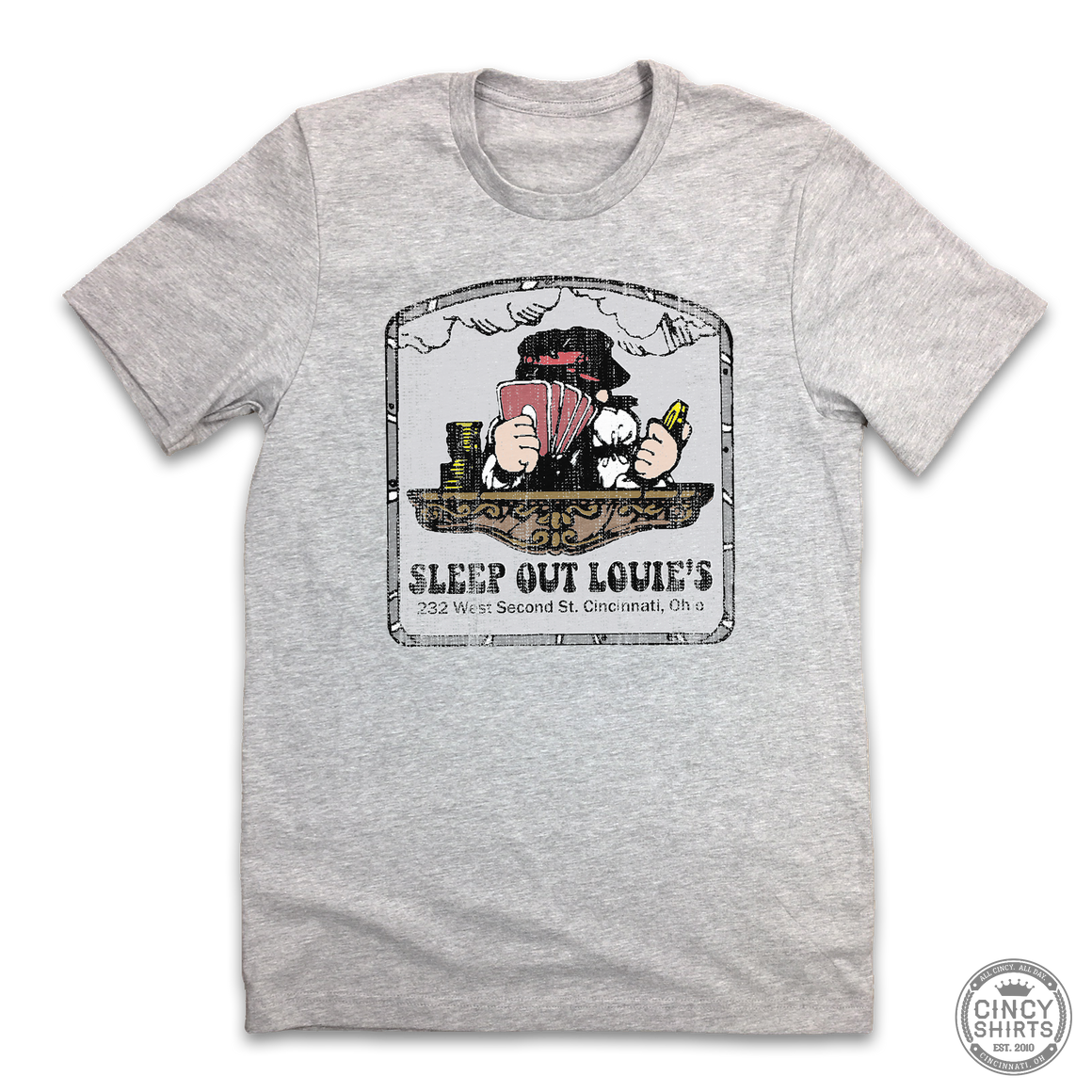 Sleep Out Louie's - Unisex T-Shirt - Cincy Shirts