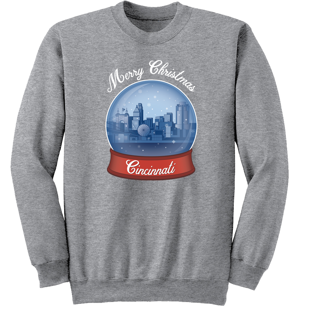 Cincinnati Snow Globe T-shirt - Cincy Shirts