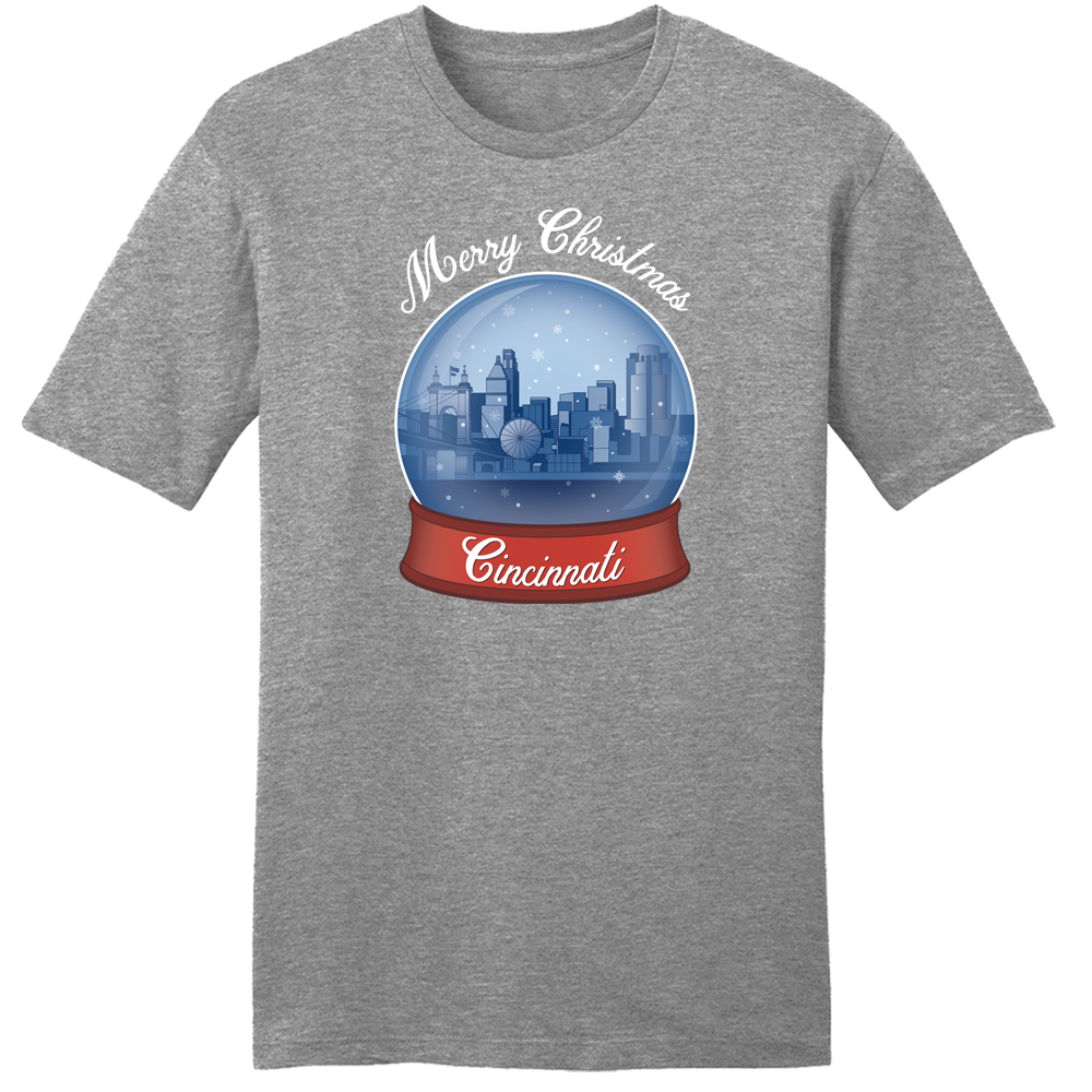 Cincinnati Snow Globe T-shirt - Cincy Shirts