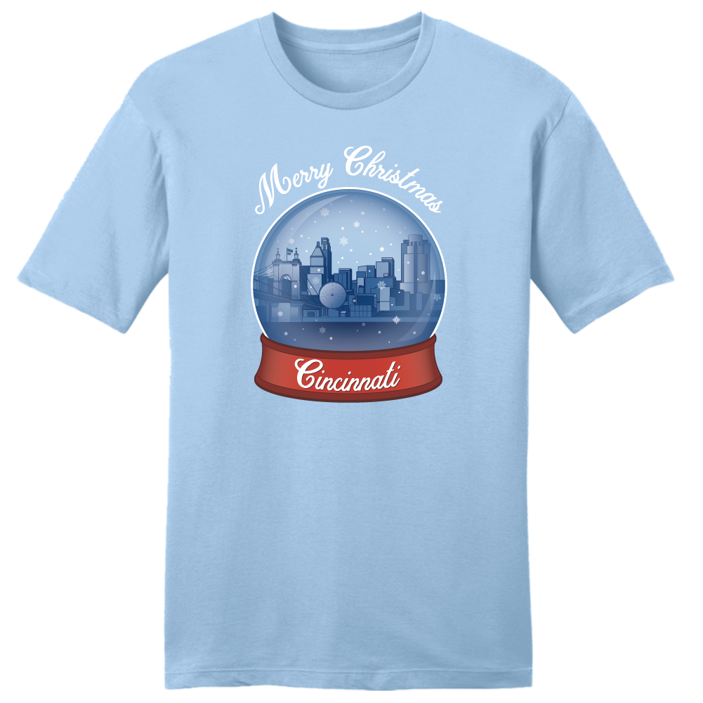 Cincinnati Snow Globe T-shirt - Cincy Shirts