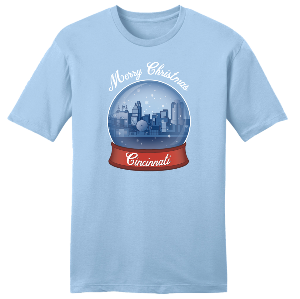 Cincinnati Snow Globe T-shirt - Cincy Shirts