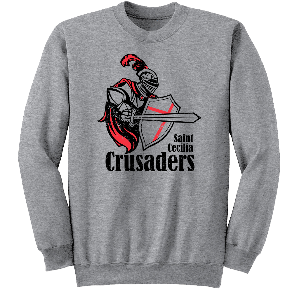 St. Cecilia Crusaders Sword and Shield - Cincy Shirts